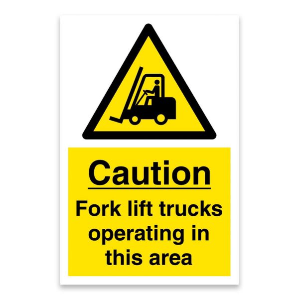 Caution - Trucks Operating