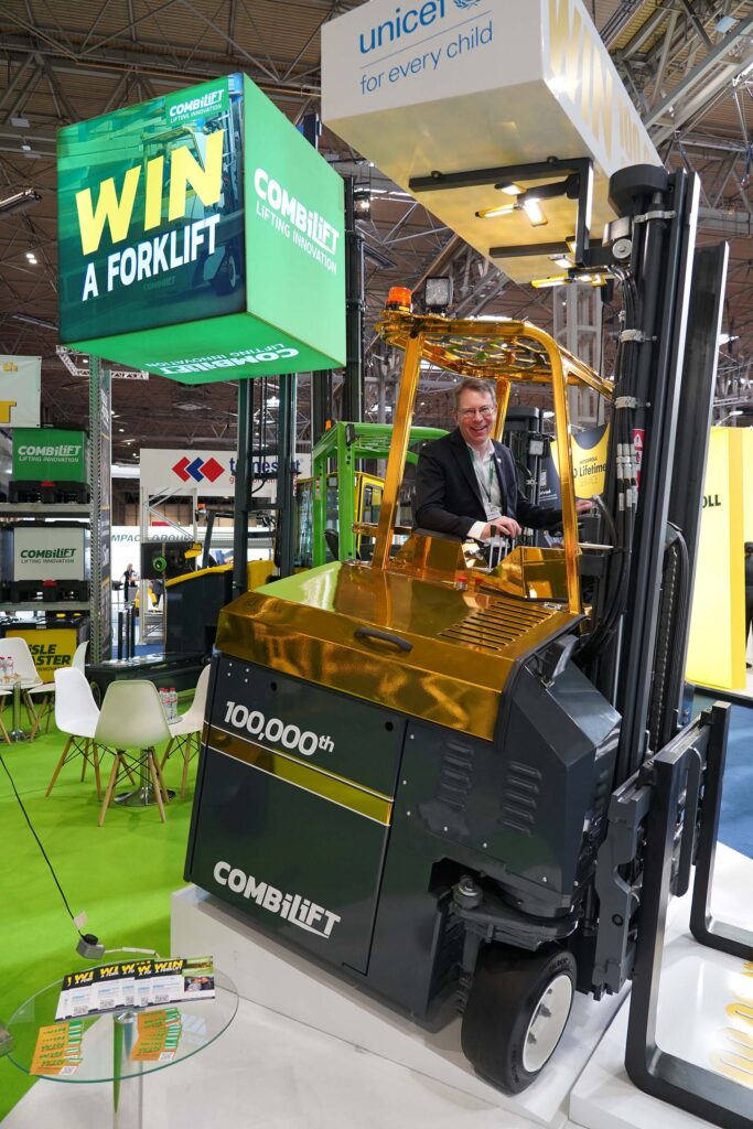 CEO Martin McVicar Combilift