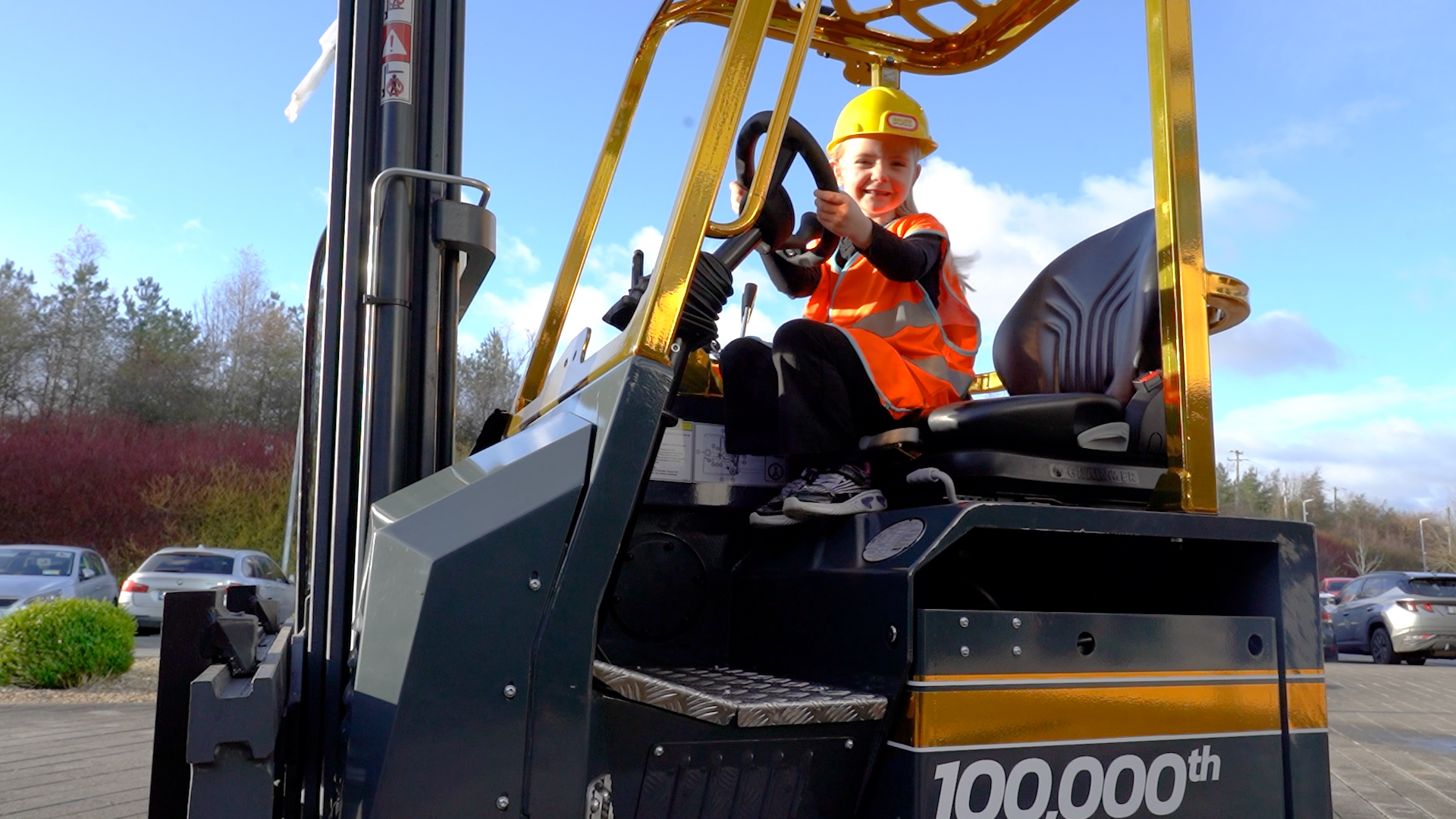 Combilift 12 Days of Christmas Georgia 100000th forklift