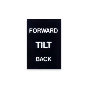 Forward - Tilt - Back