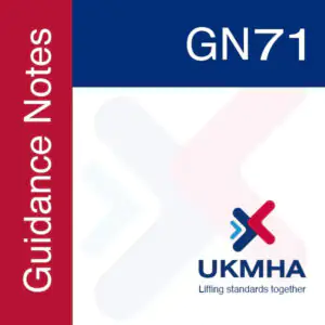 GN71* Guidance on the training requirements for forklift technicians